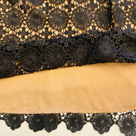 Halogen Black Sleeveless Lace Blouse - Picture 8 of 8